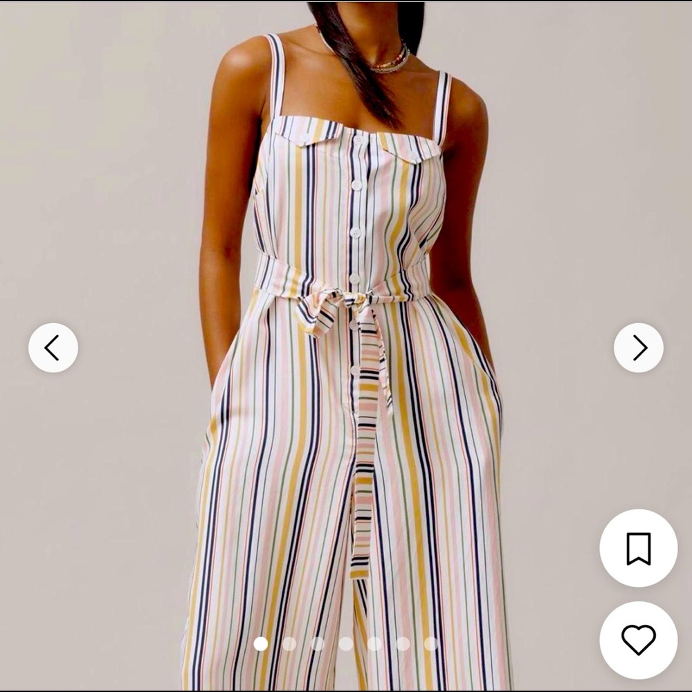 New with tag.  Anthropology jumpsuit